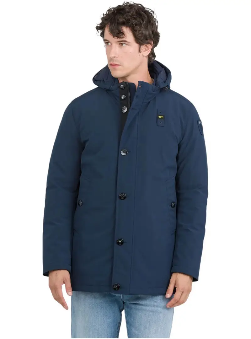 Blauer Parka Uomo Blu 4199515