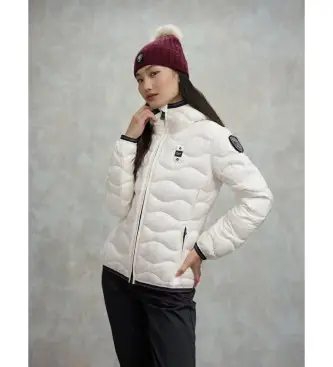 per donna 25WBLDC03095 Piumino bianco Camelia Wave (M), Casual, Poliamide