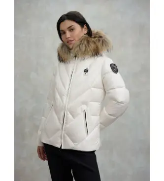 per donna 25WBLDC03097 Piumino bianco Alicia (M), Casual, Poliamide