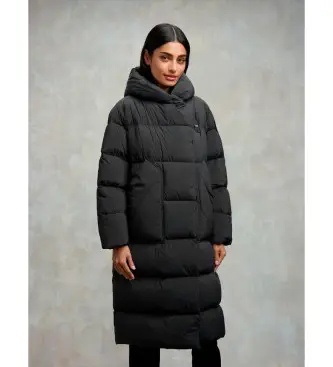 per donna 25WBLDK03168 Piumino lungo Nube Ruth in nero (M), Casual, Poliamide