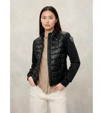 per donna 26SBLDC02206 Giacca nera Haskel (S), Nero, Casual, Poliestere