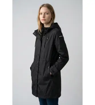 per donna 26SBLDK11147 Parka nero Thrush (S), Casual, Nylon