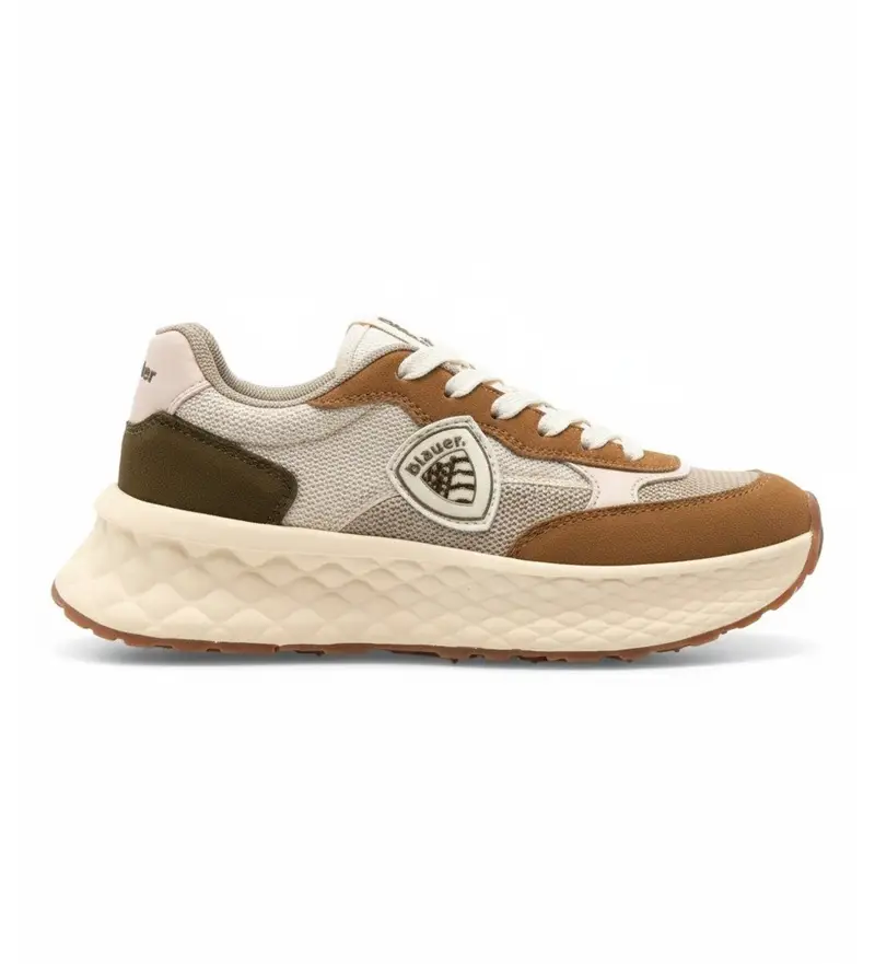 per donna. F5LYNN01 Sneakers marroni Lynn 01 (36), Marrone, 3 a 5cm, Camoscio, Stringhe, Casual Pelle