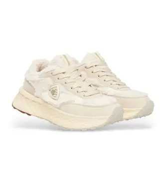 per donna F5LYNN02 Sneakers beige Lynn 02 (40), 3 a 5cm, Camoscio, Stringhe, Casual