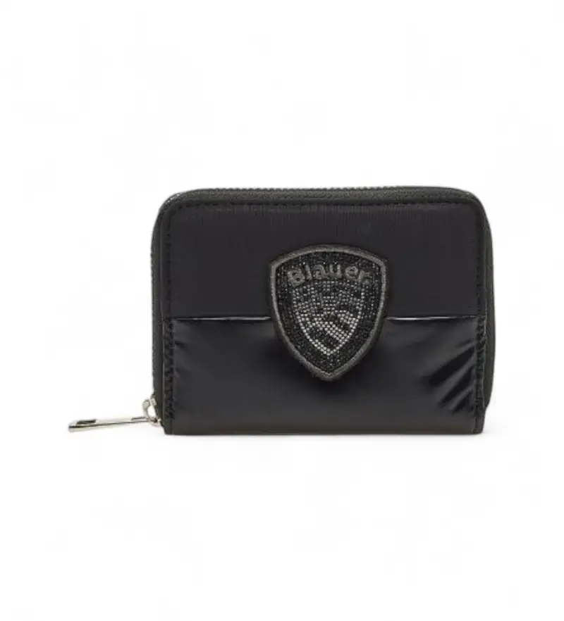 per donna. F5PALM03 Portafoglio Black Palm (OSFA), Nero, Casual, Poliestere