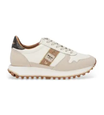 per donna S6MILLEN03 Sneakers beige Millen 03 (41), Pelle, Basso, Stringhe, Casual
