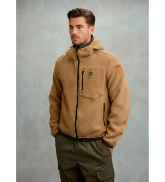 per uomo 25WBLUC04349 Giacca polare marrone Alleghany (M), Casual, Poliestere