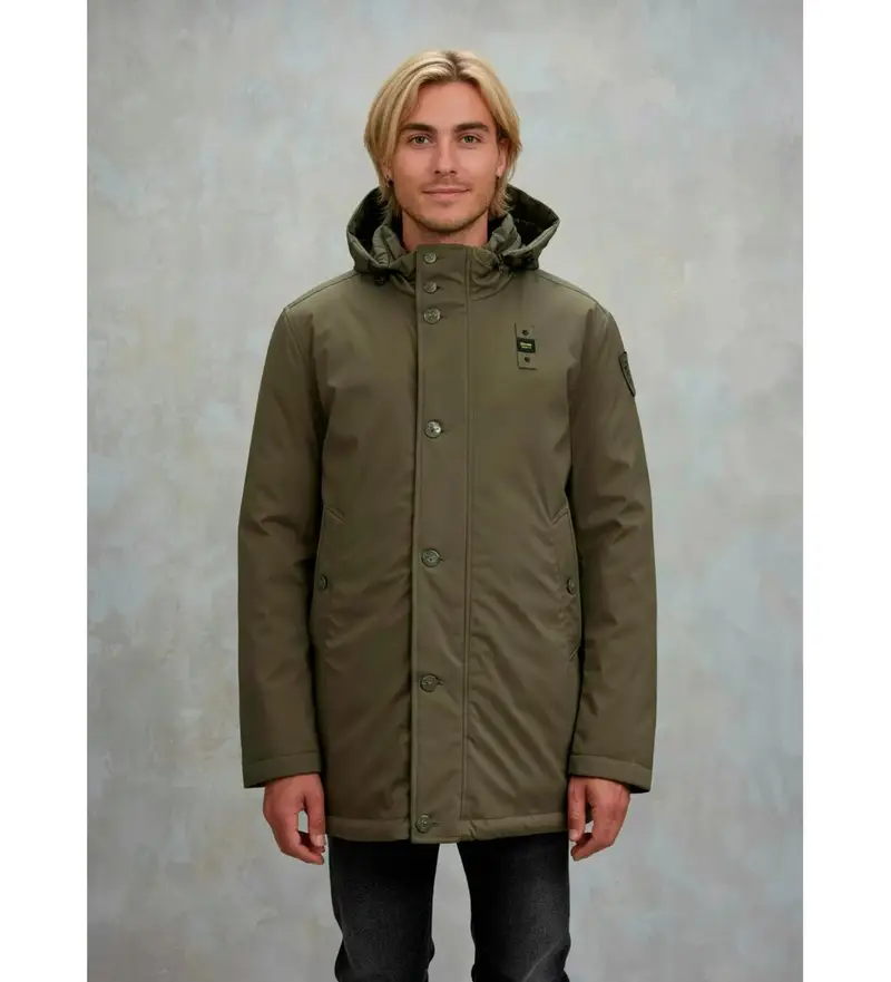 Blauer Parka Uomo Verde 2943552