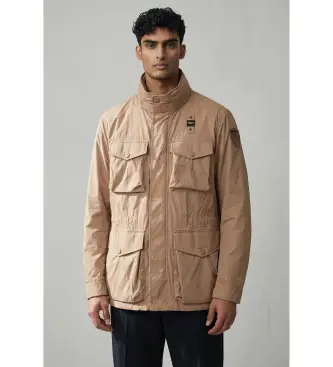 per uomo 26SBLUB01024 Giacca marrone Abbotsford (S), Casual, Nylon Giallo