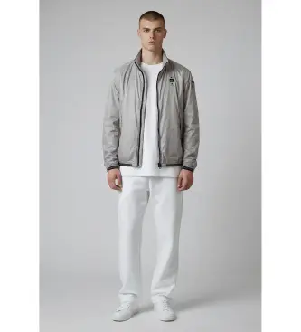 per uomo 26SBLUC01106 Giacca grigia Kerwin (L), Casual, Grigio, Nylon