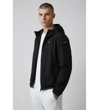 per uomo 26SBLUC11018 Giacca nera Farrin (M), Nero, Casual, Nylon