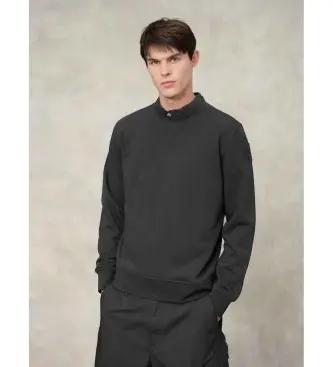 per uomo 26SBLUF03243 Maglia nera di Thomas (S), Nero, Casual, Cotone