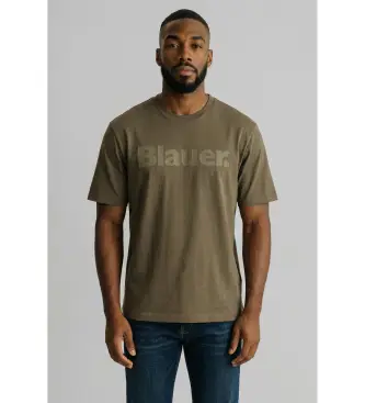 per uomo 26SBLUH02287 Maglietta verde Bourn (S), Casual, Cotone, Manica corta