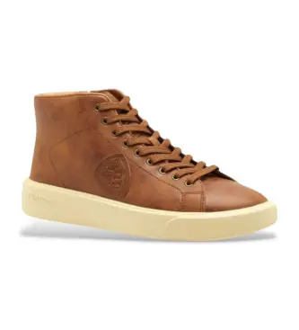 per uomo F5BUCK08 Sneakers in pelle marrone Buck (45), Basso, Stringhe, Casual
