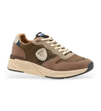 per uomo F5RAY02 Sneakers Ray in pelle color tortora (43), Basso, Stringhe, Casual, Taupe
