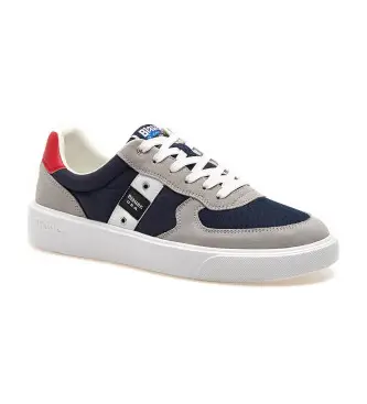 per uomo S5BUCK02 Sneakers blu navy Buck02 (40), Basso, Stringhe, Casual