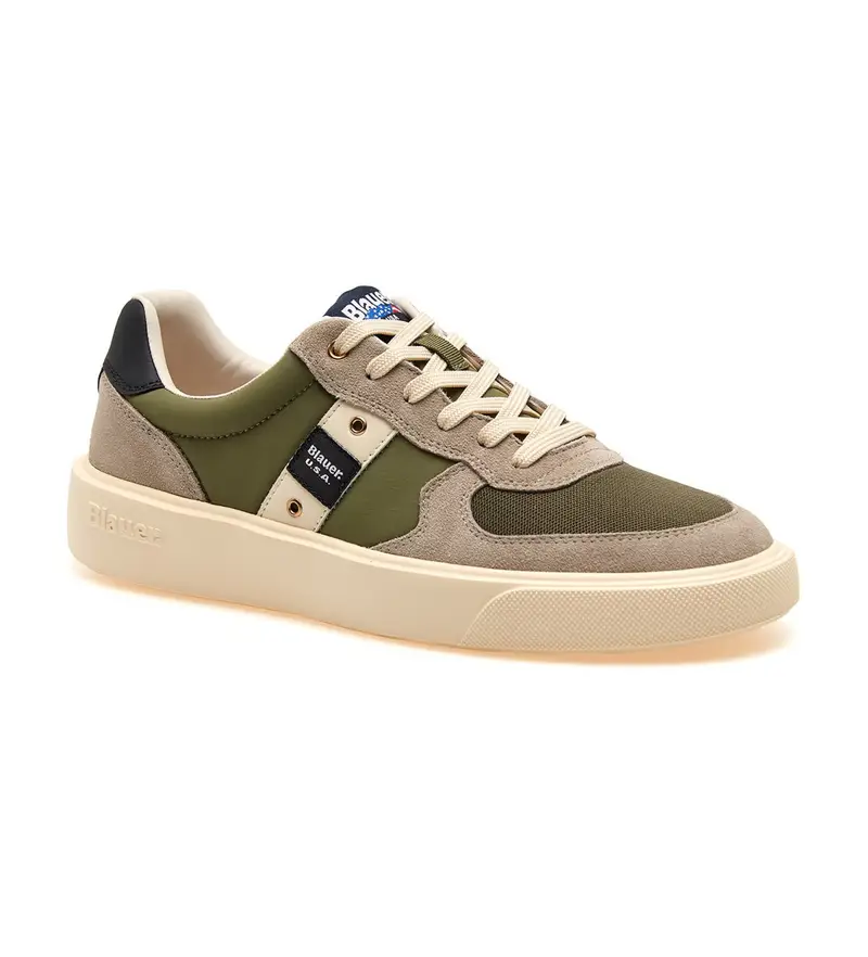 per uomo. S5BUCK02 Sneakers verdi Buck02 (40), Basso, Stringhe, Casual, Verde