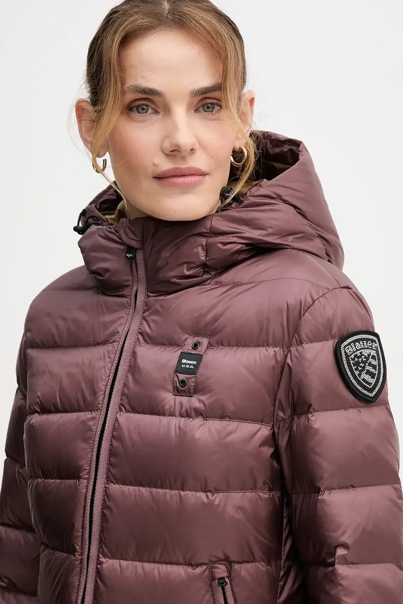 piumino AGNES colore granata BLDK03102 Rosso miniatura 5