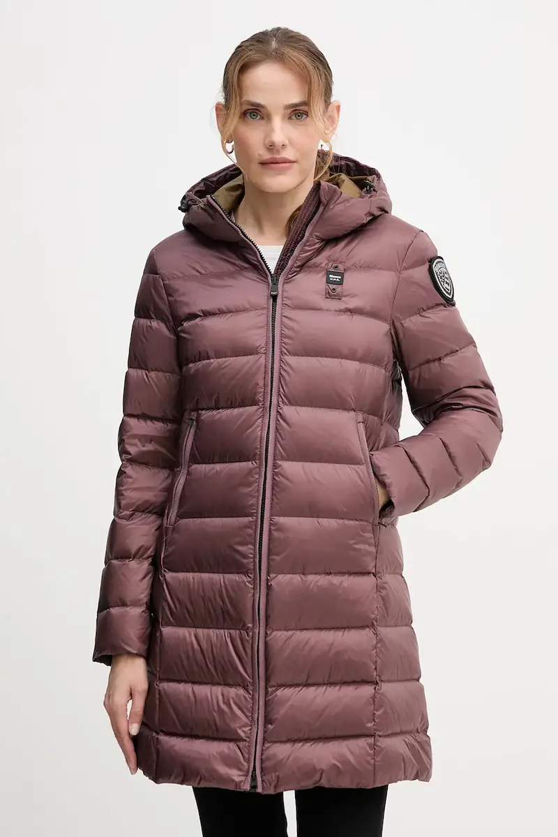 piumino AGNES colore granata BLDK03102 Rosso