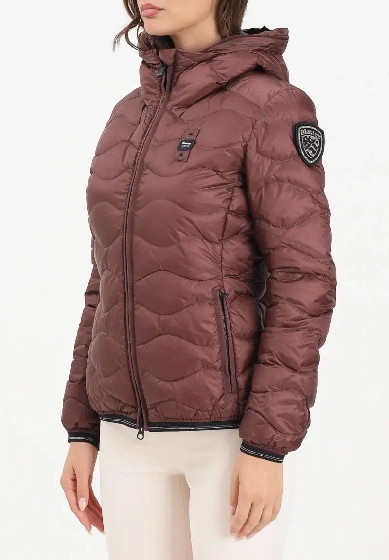 Piumino ALDIE bordeaux da donna miniatura 3