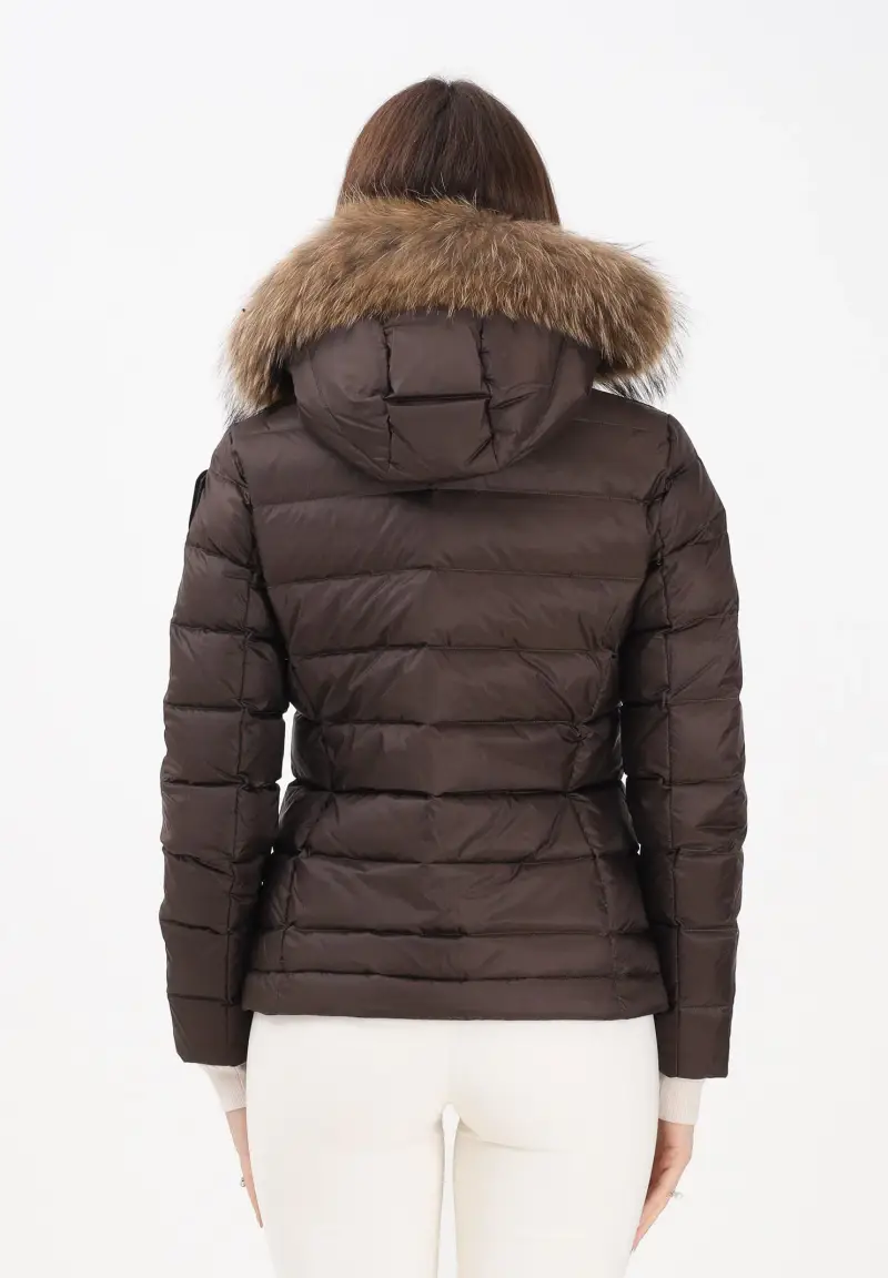 Piumino ARCADIA marrone da donna miniatura 3
