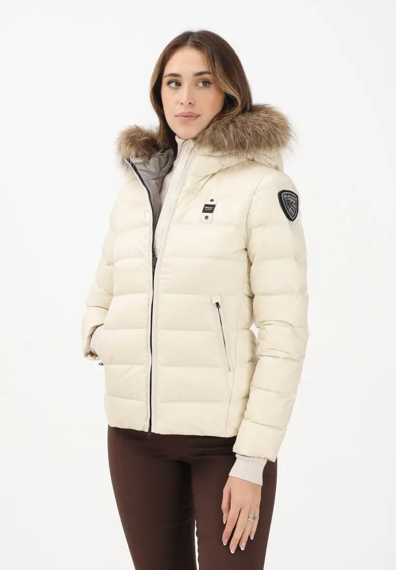 Piumino ARCADIA panna da donna miniatura 2