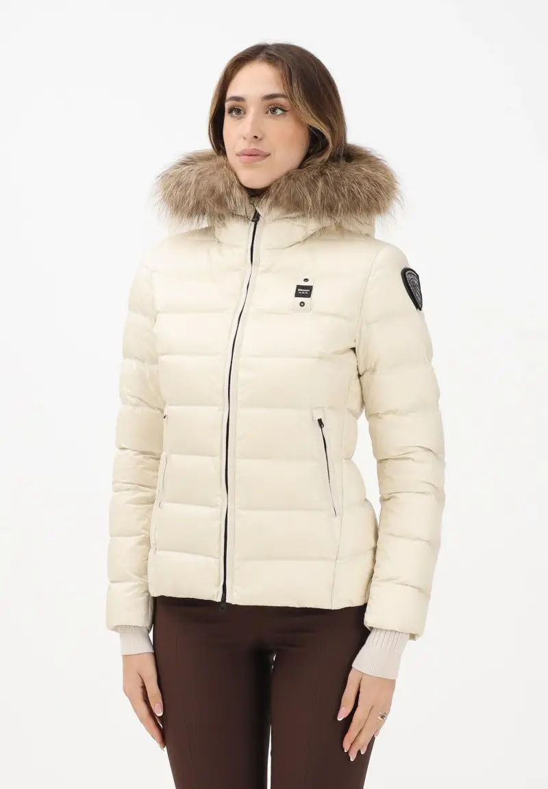 Piumino ARCADIA panna da donna