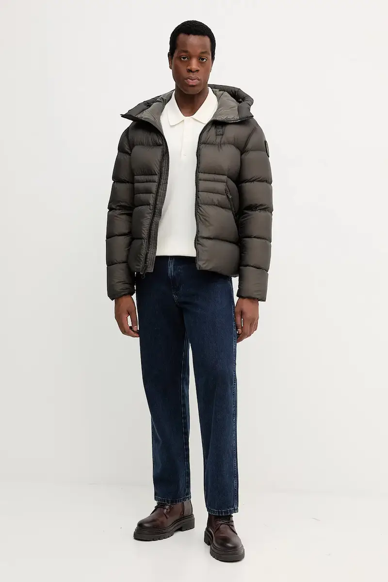 piumino AUBURN colore verde BLUC03042 miniatura 2