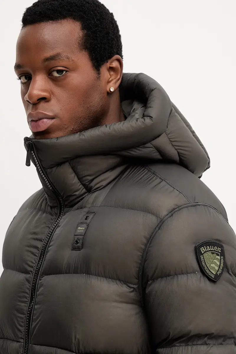 piumino AUBURN colore verde BLUC03042 miniatura 4