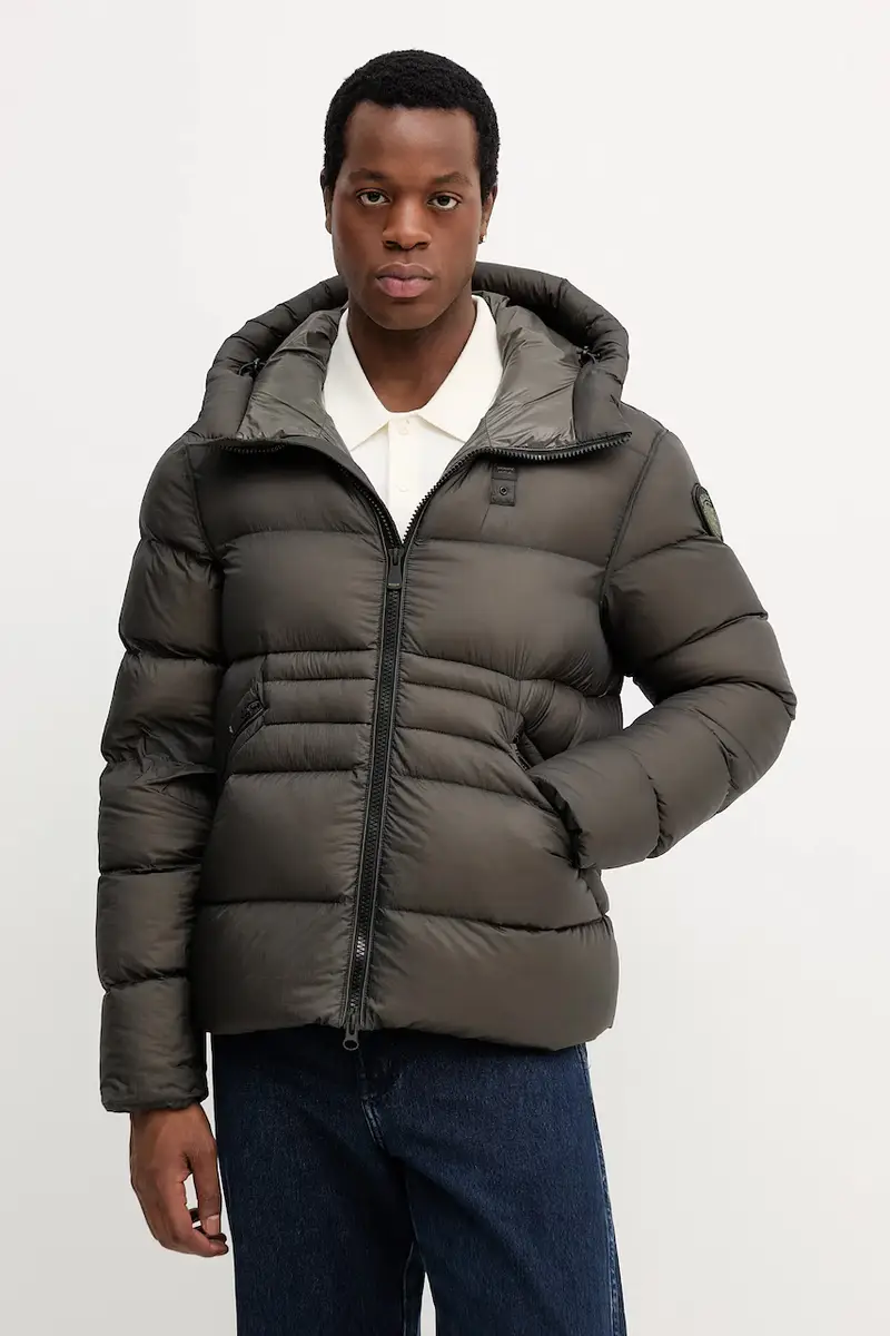 piumino AUBURN colore verde BLUC03042