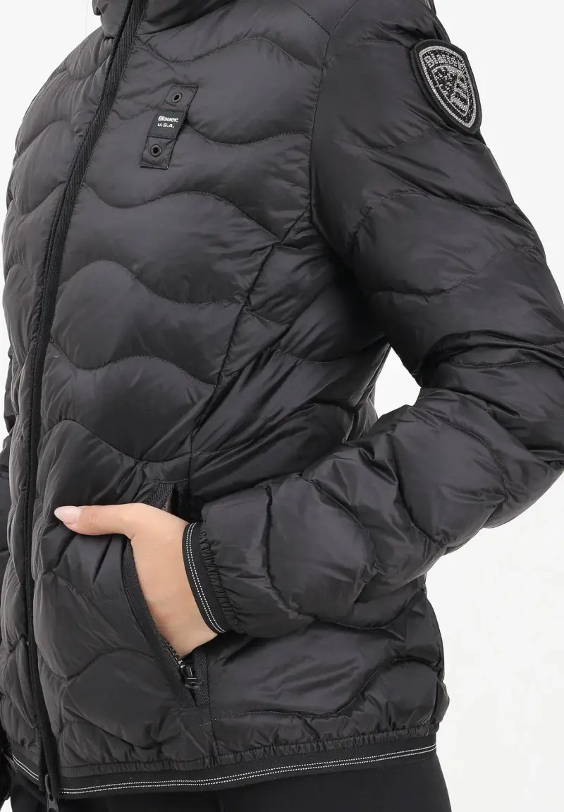 Piumino CAMELIA nero da donna miniatura 3