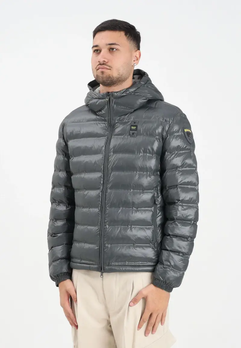 Piumino CHARLES grigio antracite da uomo