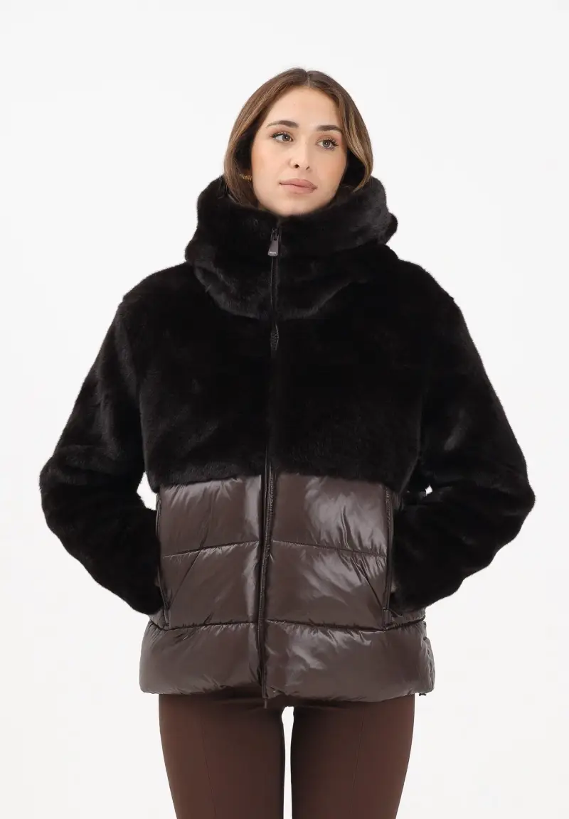 Piumino FANEVIL marrone da donna miniatura 2