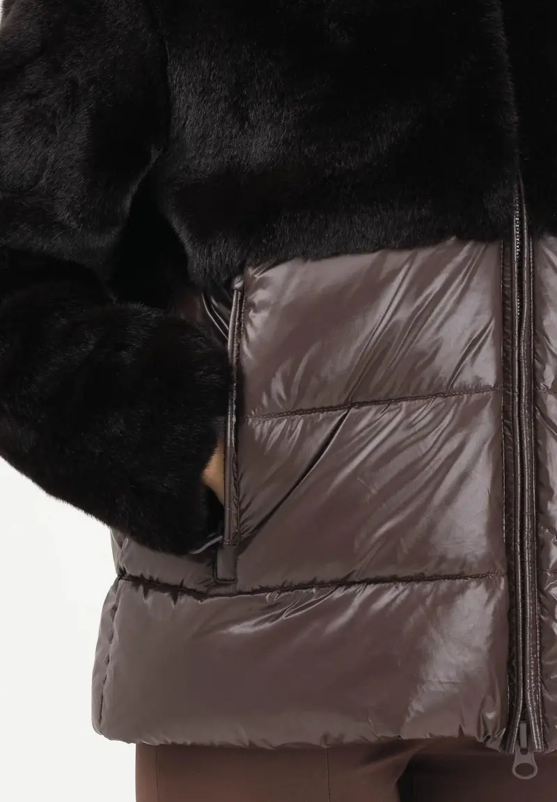 Piumino FANEVIL marrone da donna miniatura 3