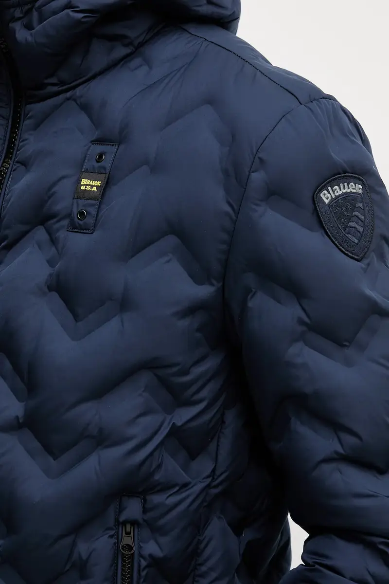 piumino PIERY colore blu navy BLUC03233 miniatura 5