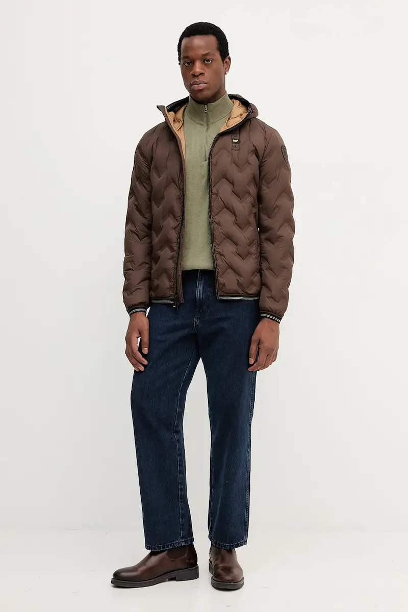 piumino PIERY colore marrone BLUC03233 miniatura 2