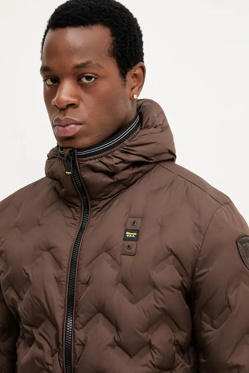 piumino PIERY colore marrone BLUC03233 miniatura 4