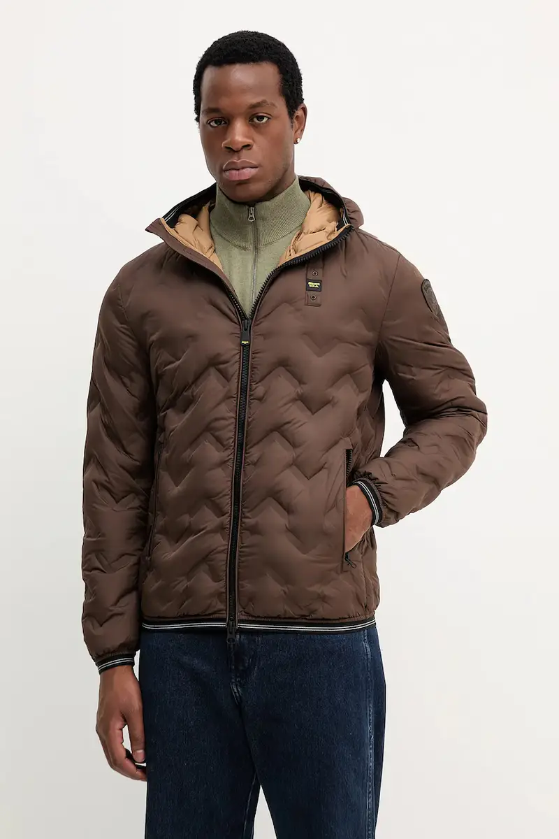 piumino PIERY colore marrone BLUC03233