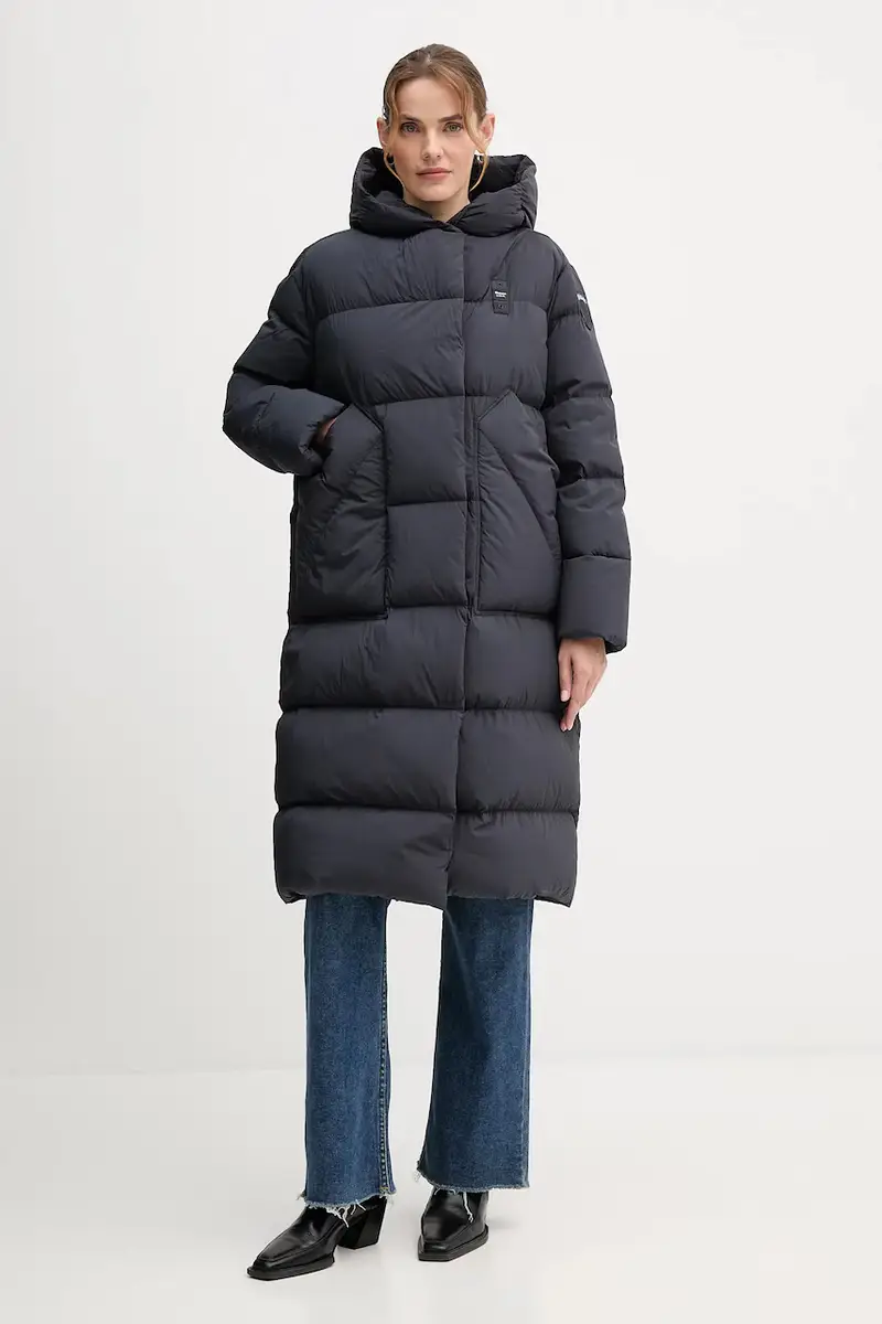 piumino RUTH colore blu navy BLDK03168