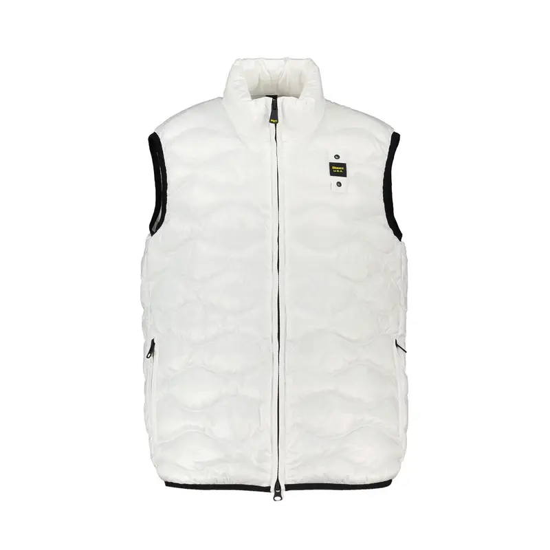 PIUMINO SMANICATO AD ONDE BAMBINO Bianco