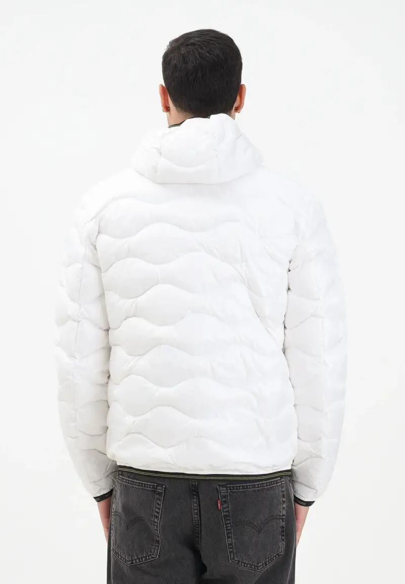 Piumino WAVE bianco da uomo miniatura 3