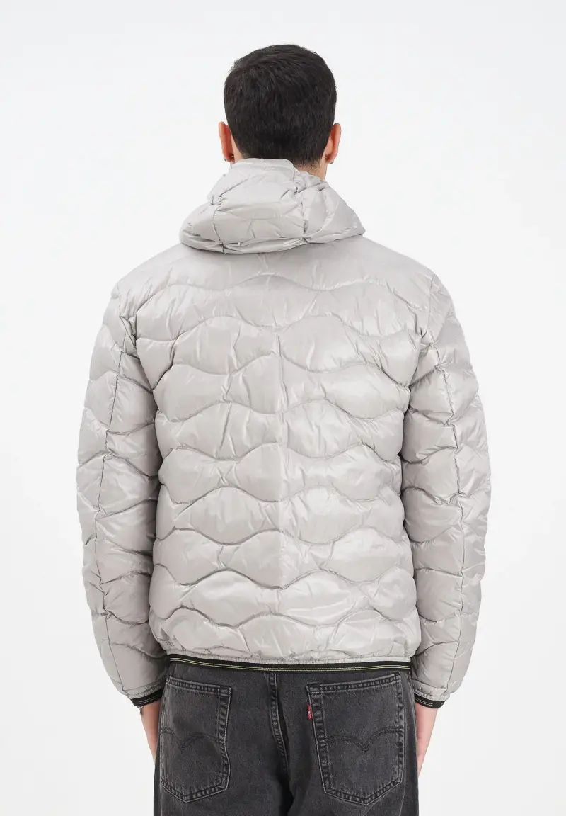 Piumino WAVE grigio da uomo miniatura 3