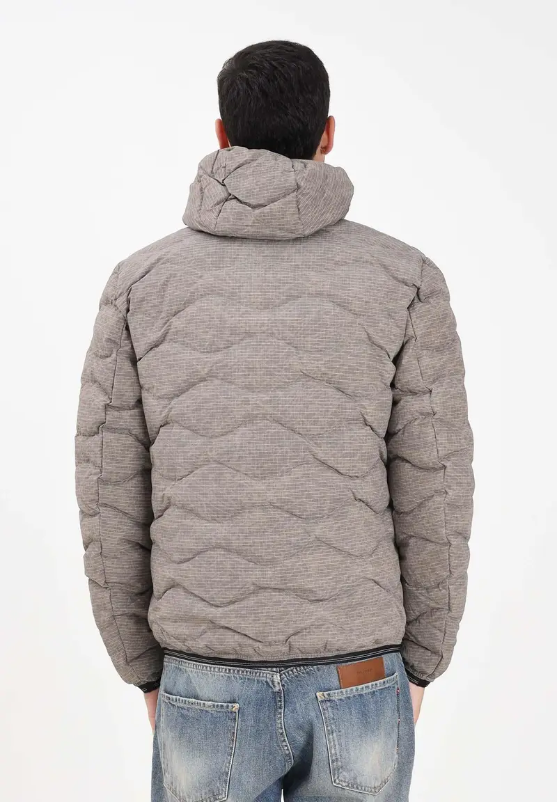 Piumino WAX AD ONDE WAVE beige da uomo miniatura 3