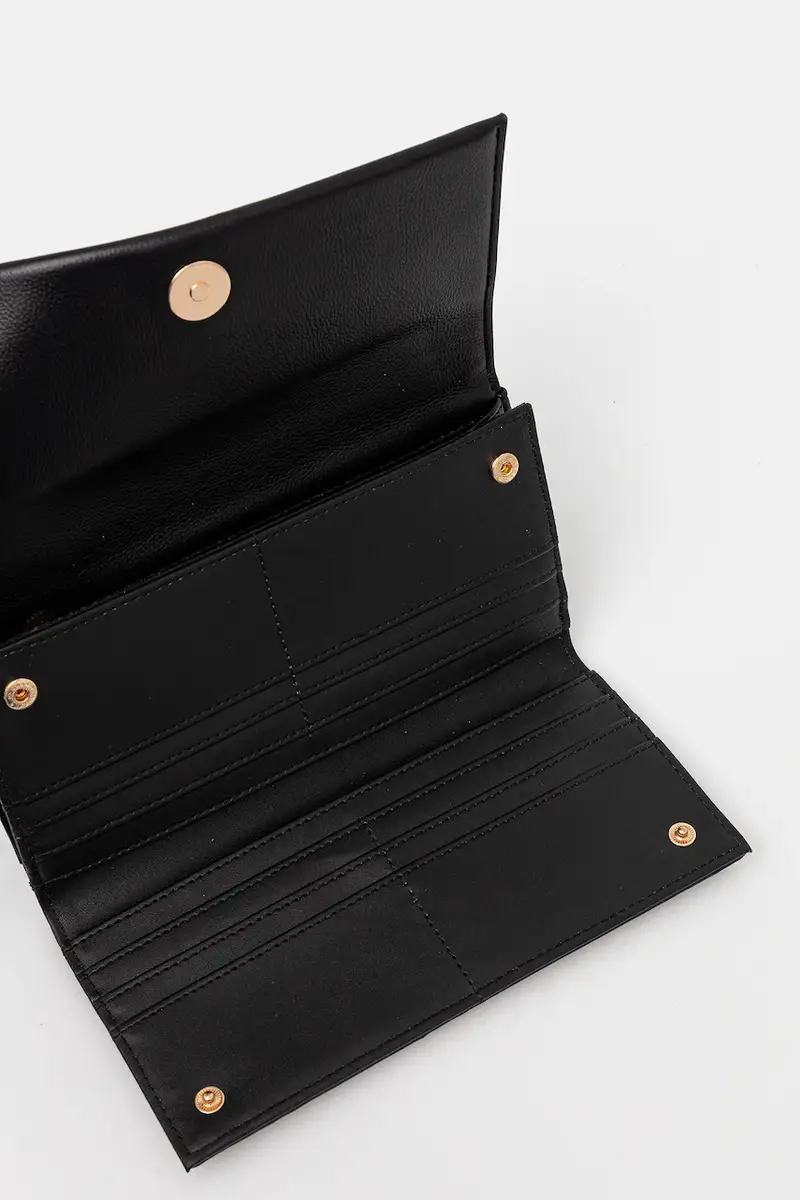 portafoglio donna colore nero FENNY03 miniatura 4