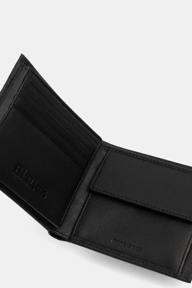 portafoglio in pelle uomo colore nero TRIF01 miniatura 4