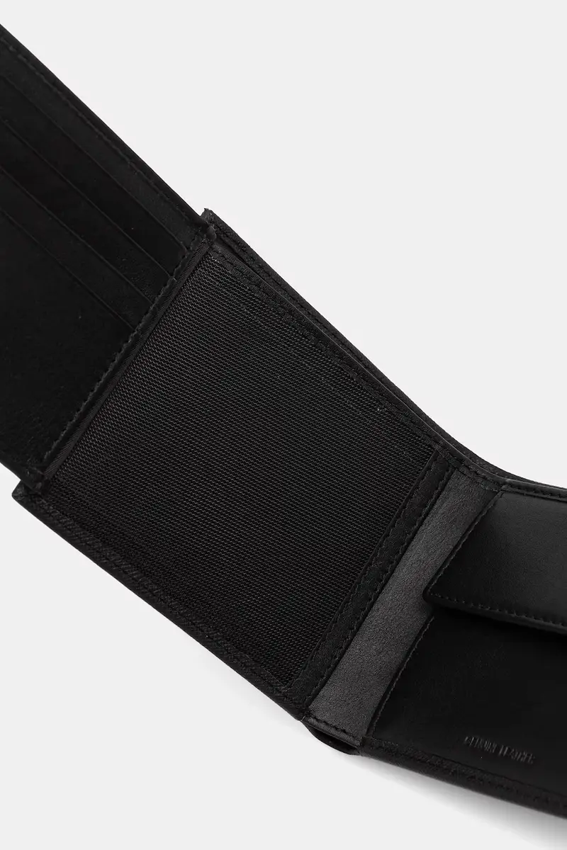 portafoglio in pelle uomo colore nero TRIF01 miniatura 5