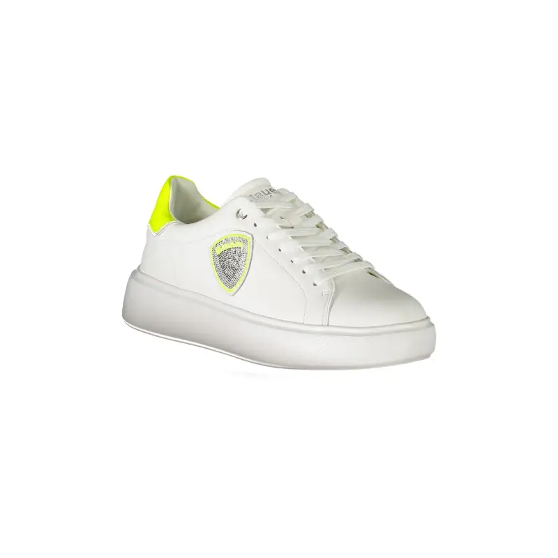 Scarpe Sneakers Donna Bianche con Dettagli a Contrasto / Bianco miniatura 2