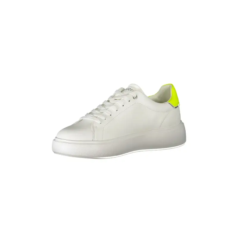 Scarpe Sneakers Donna Bianche con Dettagli a Contrasto / Bianco miniatura 3