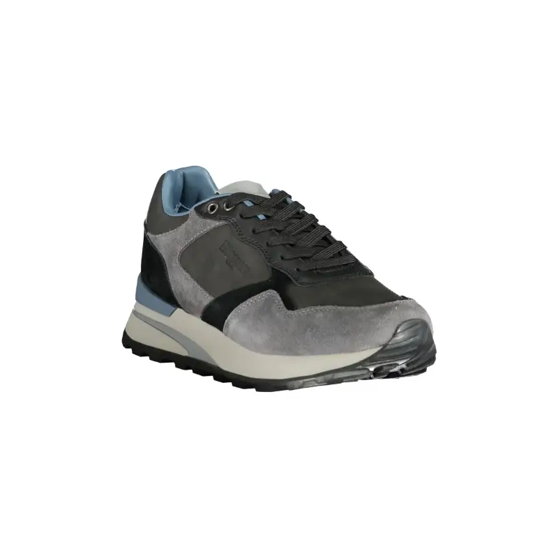 Scarpe Sneakers Uomo Grigie con Plantare Removibile / Grigio miniatura 2