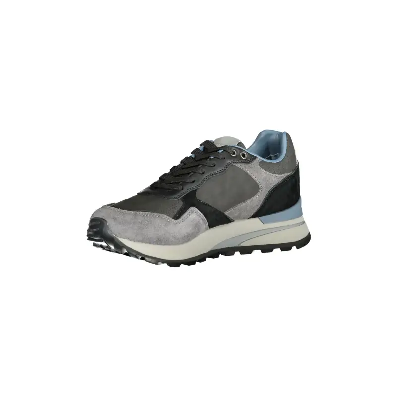 Scarpe Sneakers Uomo Grigie con Plantare Removibile / Grigio miniatura 3